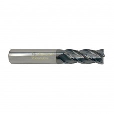 Fresa Topo Reto Metal Duro 4 Cortes Diâm10x75 C/Cob 45HRC