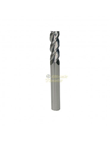 Fresa Topo Reto Metal Duro 3 Cortes Diâm4,0 H4,0 S/Cob 45HRC