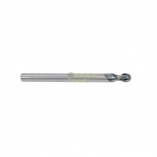 Fresa Esférica Ball Nose Metal Duro Diâm4,0 H4,0 S/Cob 45HRC