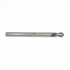 Fresa Esférica Ball Nose Metal Duro Diâm8X100mm S/Cob 45HRC