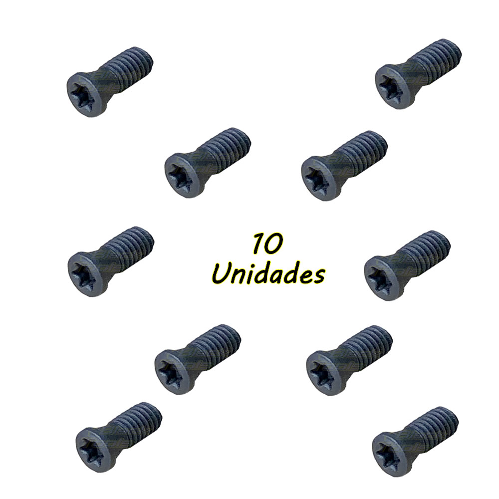 Kit 10 Parafusos Torx T7 M2,5x6,7mm 