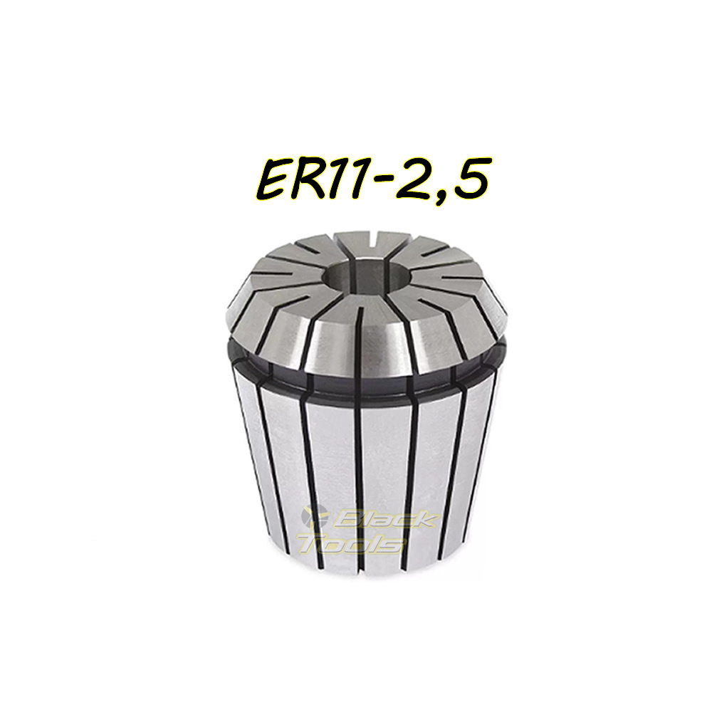 Pinça ER11-2,5MM DIN 6499 