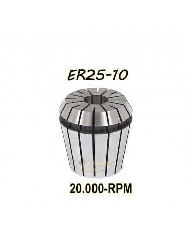 Pinça ER25-10,0MM DIN 6499 20.000-RPM