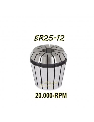 Pinça ER25-12,0MM DIN 6499 20.000-RPM